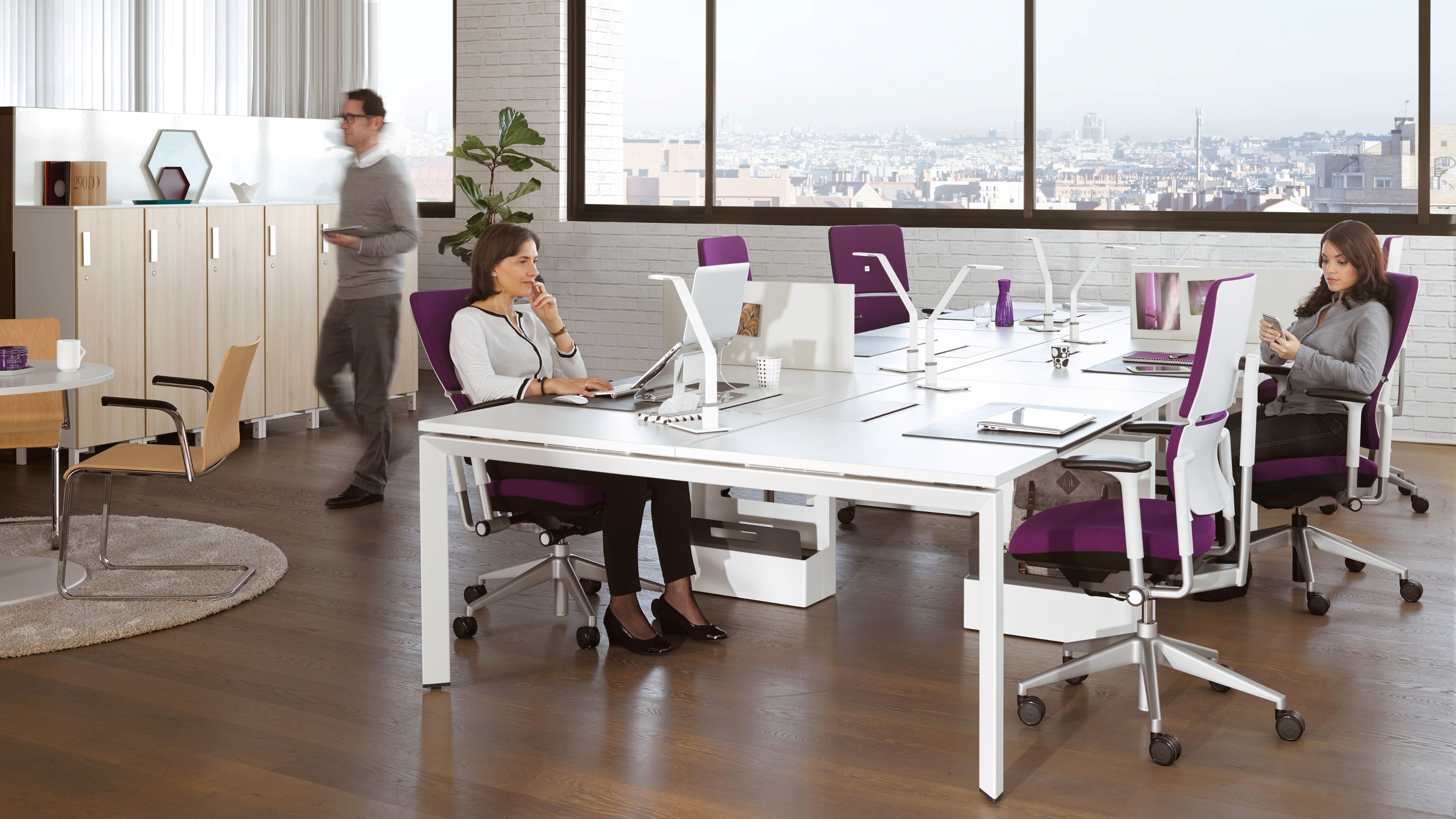 Frameone Plus Bench Typ 10 Gerade Tische Steelcase Werkverkauf